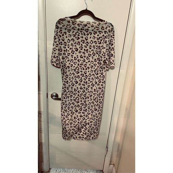 Lucky Brand Leopard Print Very Soft Lightweight Dress Size S - Picture 7 of 9